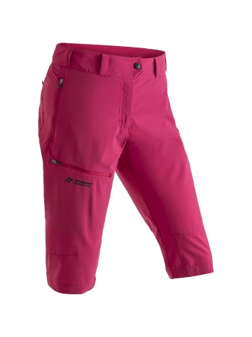 Maier Sports Caprihose Latit in Bordeaux