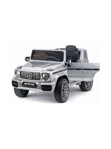 Wisam® Mercedes AMG G 63 Silber lackiertes batteriebetriebenes Auto