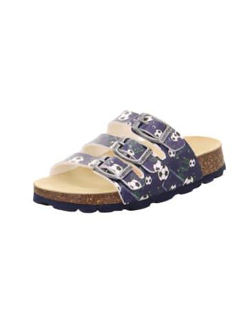 superfit Clog Kinder Pantolette in blau/kombi