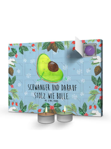 Mr. & Mrs. Panda Duftkerzen Adventskalender Avocado Schwangersch... in Eisblau