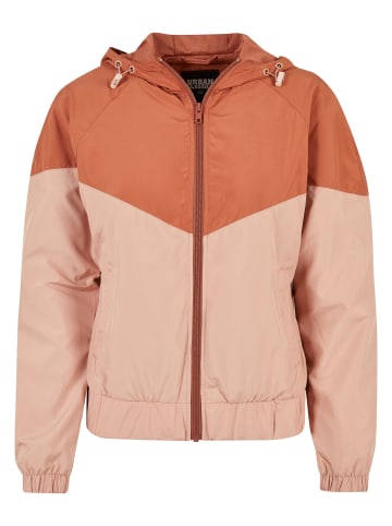 Urban Classics Windbreaker in terracotta/amber