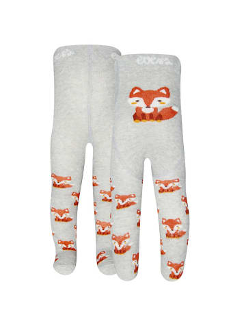 ewers 1er Pack Strumpfhose GOTS Fuchs in sweater grau meliert