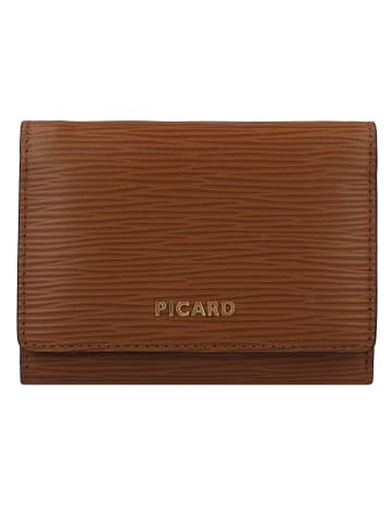 PICARD Calais 1 Geldbörse Leder 12.5 cm in cognac