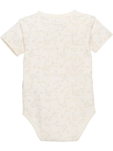 Fixoni Kinder Kurzarmbody "Body SS w.AOP" in Weiß