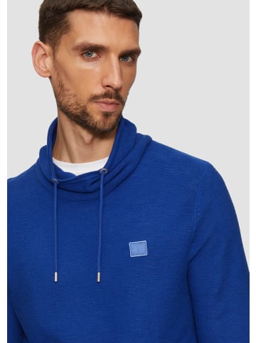 s.Oliver Strickpullover langarm in Blau