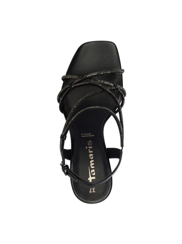 Tamaris Riemchensandaletten in Schwarz