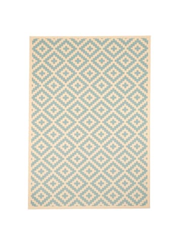 Pergamon Designer Kurzflor Teppich Moderne Muster in Creme