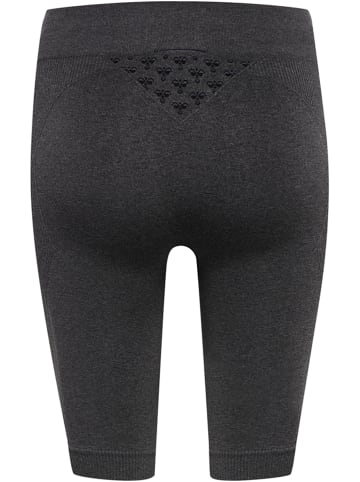 Hummel Hummel Cycling Kurze Hose Hmlci Yoga Damen Dehnbarem Feuchtigkeitsabsorbierenden Nahtlosen in BLACK MELANGE