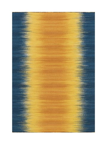 Arte Espina Kurzflor Teppich Sunset 807 in gelb - blau - rechteckig