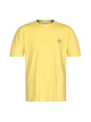 naketano T-Shirt Adonis Fischer 20 Yellow Melange