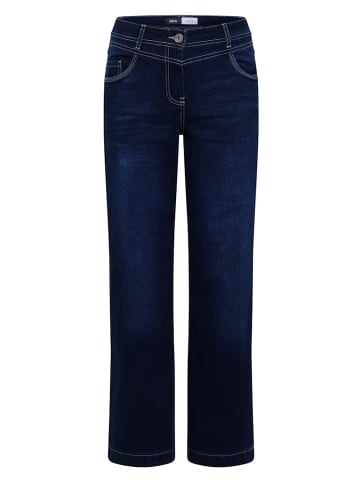 Cecil Wide Leg Jeans in Blau