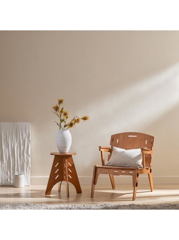 SoBuy Küchenstuhl in Braun - (B)55 x (H)70 x (T)72cm