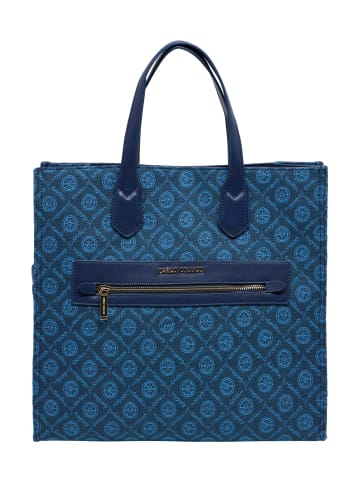Carlo Colucci Shopper Destefani in Blau