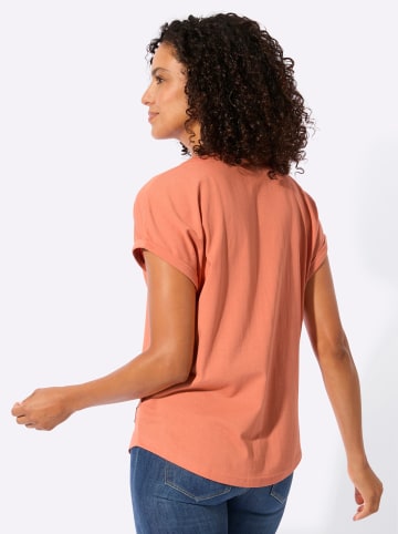 WITT WEIDEN Rundhals-Shirt in papaya