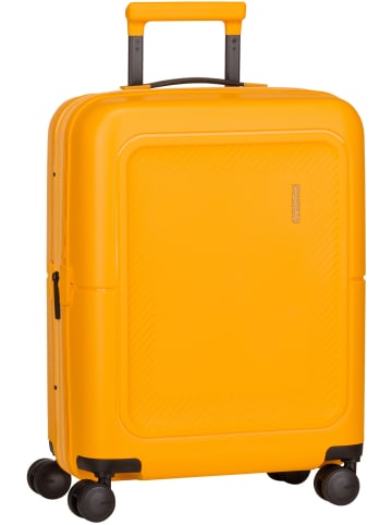 American Tourister Trolley Dashpop Spinner 55 EXP in Golden Yellow