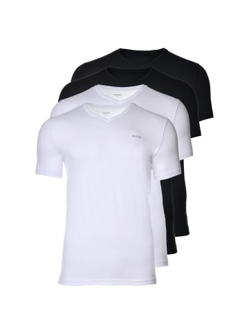 JOOP! T-Shirt 4er Pack in Schwarz/Weiß