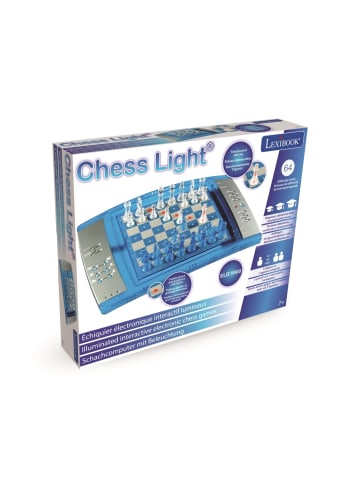 Lexibook ChessLight® Schachspiel mit Licht & transparenten Figuren
