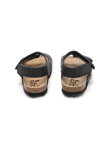 billowy Sandaletten  in schwarz