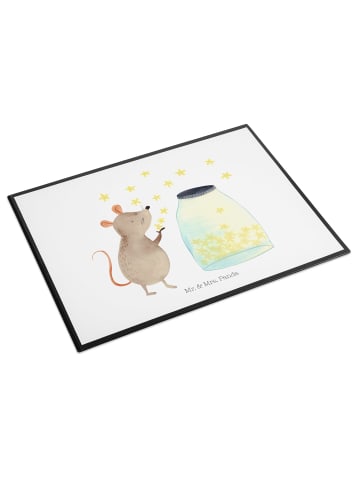 Mr. & Mrs. Panda schreibauflage Maus Sterne ohne Spruch in Weiß