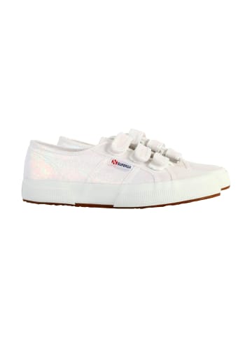 Superga Niedrige Sneakers mit Klettverschluss Straps Klinge Iridescent