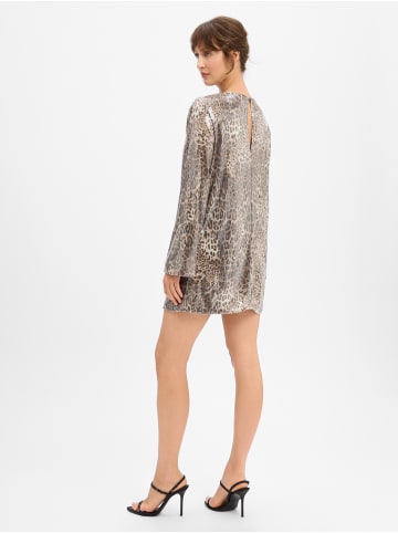 Noisy may Paillettenkleid NMJessy in braun beige - 0001