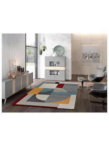 Atticgo Kurzflor-Teppich ADRA in mehrfarbig