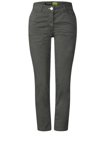 Cecil Casual Fit Hose in Grün