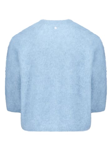 Zero Strick-Cardigan mit Knöpfen in Ashley Blue Melange