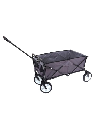 MCW Faltbarer Bollerwagen E38, Ohne Dach/Hecktasche grau