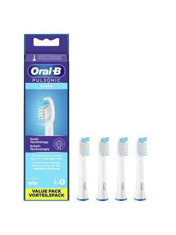 Oral-B Aufsteckbürsten "Pulsonic Clean" (4er-Pack)