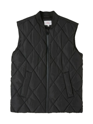 S. Oliver Weste für Jungen in schwarz