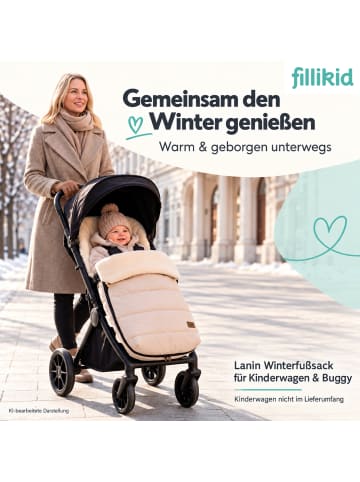 fillikid Winterfußsack Lanin Exklusiv in Salbei