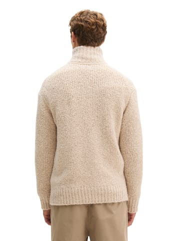 Marc O'Polo Bouclé-Strickjacke oversize in Medium Beige Melange