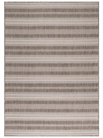 KADIMA DESIGN Teppich Outdoor Waschbar Vintage COMO Strapazierfähig OEKO-TEX in Beige