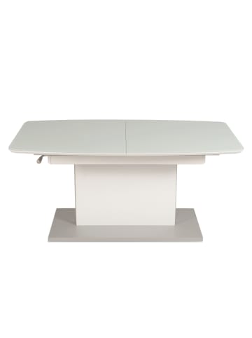 58 aufm Kessel FUNKTIONSTISCH ausziehbar Carey 120(160) x 70 x 55-74 Couchtisch Weiß