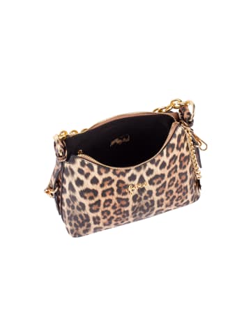faina Damen Schultertasche in Leo