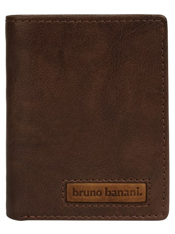 Bruno Banani Geldbörse echt Leder in braun