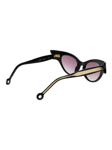 Hally & Son Frauen Sonnenbrille Schmetterling Schwarz