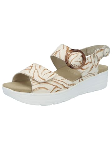 Solidus Damen Sandaletten Greta - Weite G in Beige