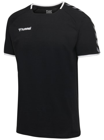 Hummel T-Shirt Hmlauthentic Kinder in BLACK/WHITE