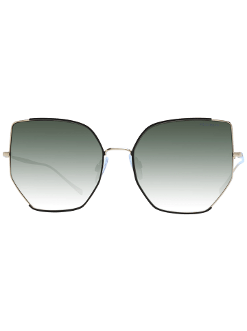 Ana Hickmann Frauen Sonnenbrille Schmetterling Gold