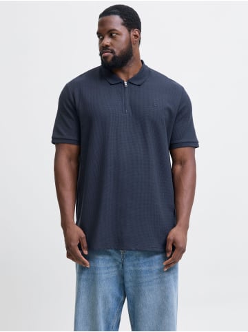 JACK & JONES PLUS Poloshirt in Navy Blazer