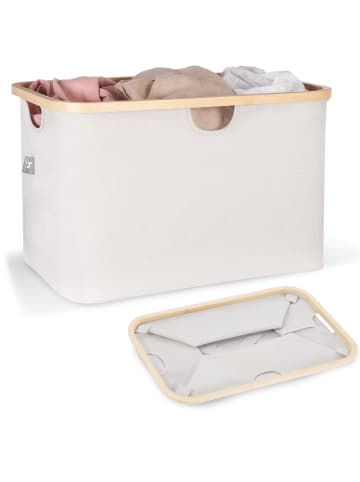 HENNEZ Aufbewahrungskorb Adrian 60l beige Creme