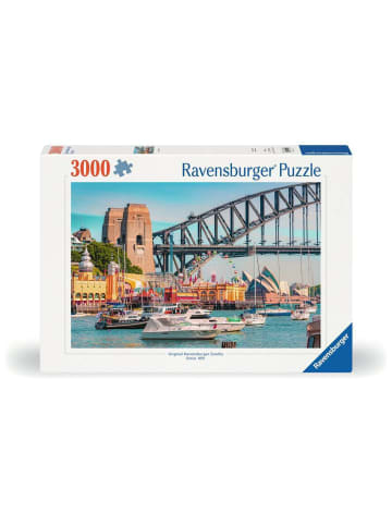 Ravensburger Puzzle 3.000 Teile Erwachsenenpuzzle 3000 Teile - Geheimes Sydney Ab 14 Jahre in bunt