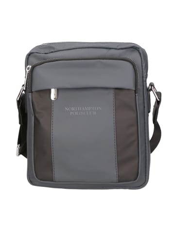 Northampton Polo Club Schultertasche in GRAY+BLACK