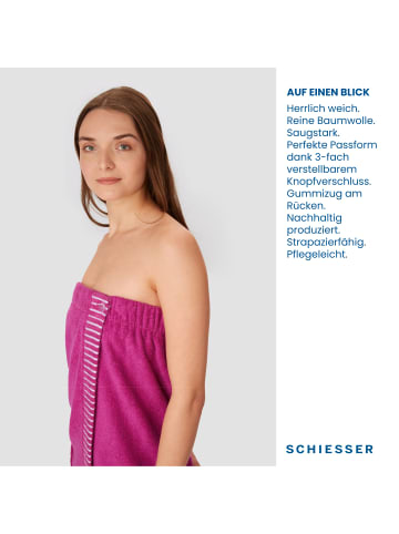 Schiesser Saunakilt Rom für Damen in Pink