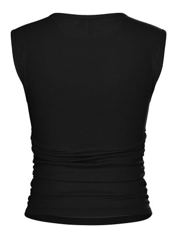 Pieces Top in Black