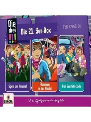 United Soft Media Die drei !!! - 3er Box 21. Folgen 62-64 (drei Ausrufezeichen)