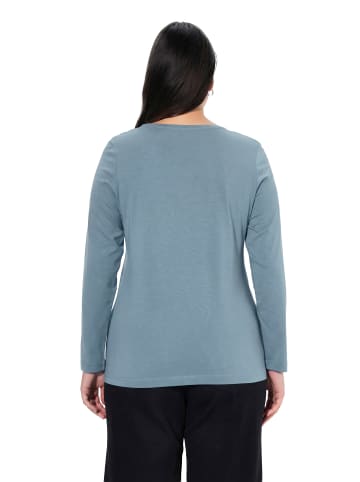 Ulla Popken Shirt in blau