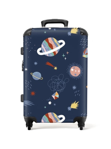 NoBoringSuitCases Suitcase, Handgepäck, Koffer, Trolley, Reisekoffer Planetenillustration